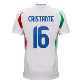 Itálie Bryan Cristante #16 Venkovní Dres ME 2024 Krátký Rukáv